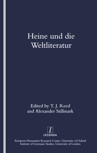 Book Cover for Heine Und Die Weltliteratur by T. J. Reed