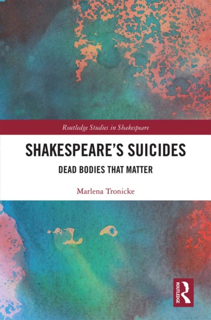 Book Cover for Shakespeare's Suicides by Marlena Tronicke