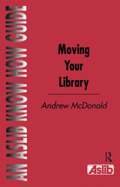 Book Cover for Moving Your Library by Andrew McDonald