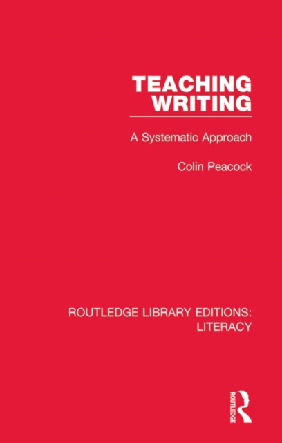 Book Cover for Teaching Writing by Peacock, Colin