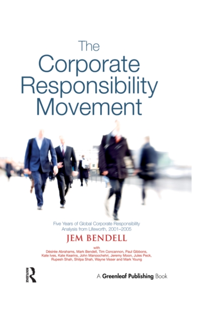 Book Cover for Corporate Responsibility Movement by Jem Bendell