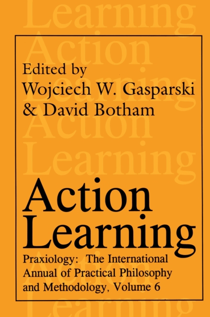 Book Cover for Action Learning by Wojciech W. Gasparski