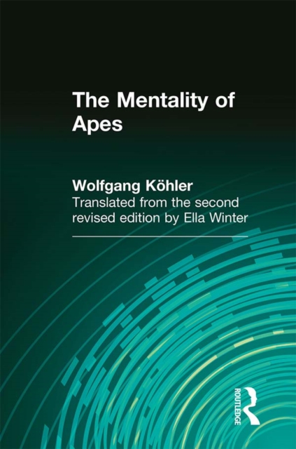 Book Cover for Mentality of Apes by Wolfgang Kohler