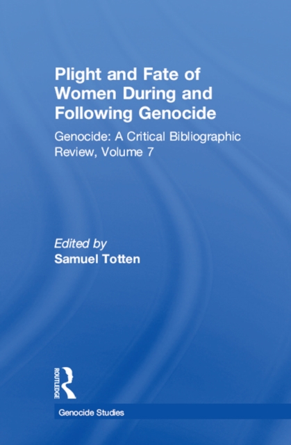 Book Cover for Plight and Fate of Women During and Following Genocide by Samuel Totten