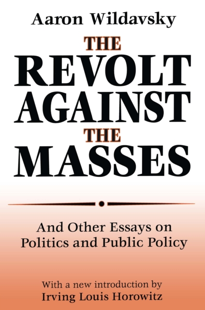 Book Cover for Revolt Against the Masses by Aaron Wildavsky