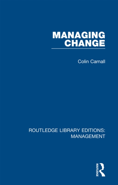 Book Cover for Managing Change by Colin Carnall