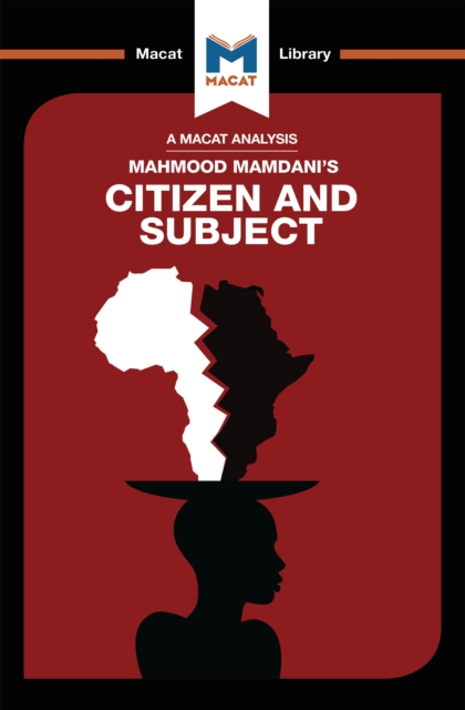 Book Cover for Analysis of Mahmood Mamdani's Citizen and Subject by Meike de Goede