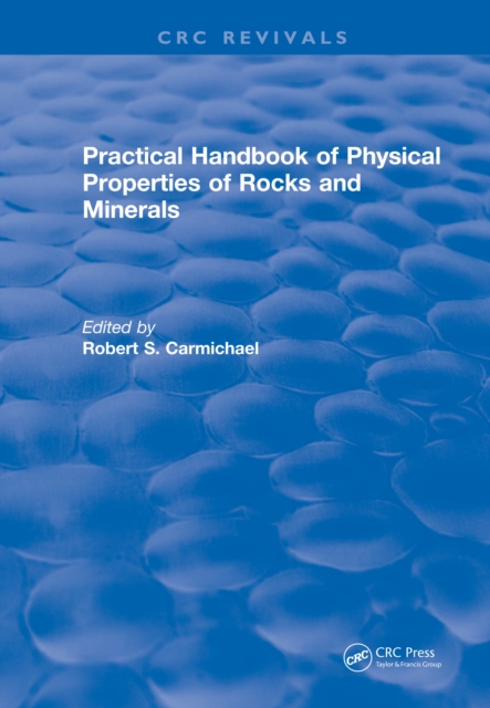 Book Cover for Practical Handbook of Physical Properties of Rocks and Minerals (1988) by Robert S. Carmichael