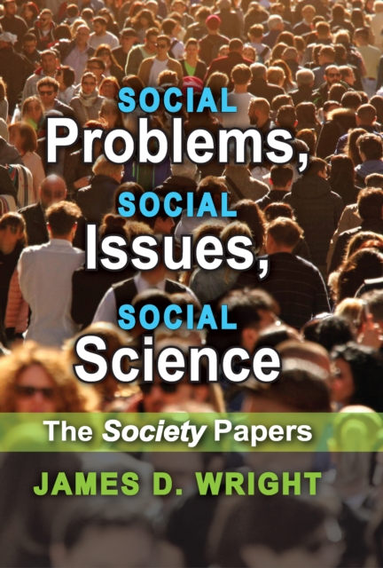 Book Cover for Social Problems, Social Issues, Social Science by James Wright