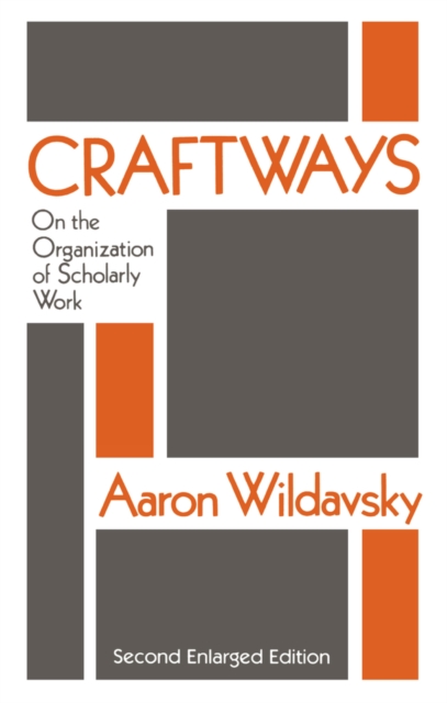 Book Cover for Craftways by Aaron Wildavsky