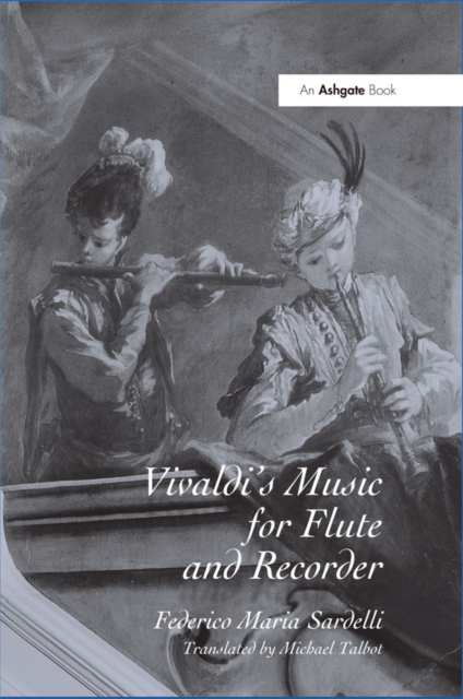 Book Cover for Vivaldi's Music for Flute and Recorder by Michael Talbot