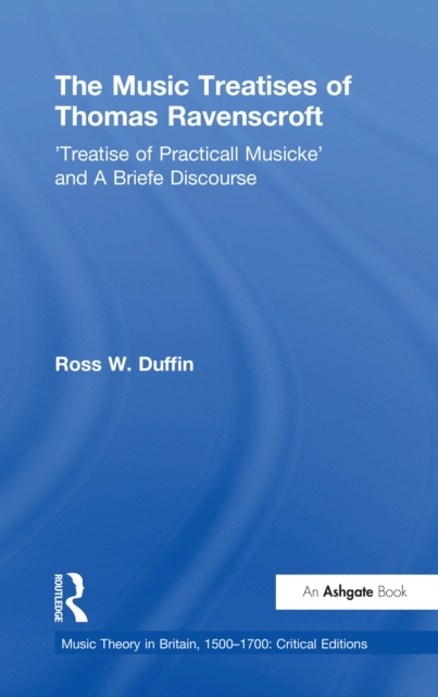 Book Cover for Music Treatises of Thomas Ravenscroft by Duffin, RossW.