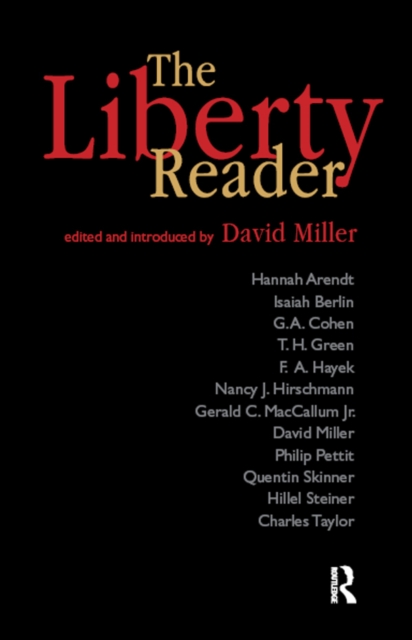 Book Cover for Liberty Reader by Miller, David