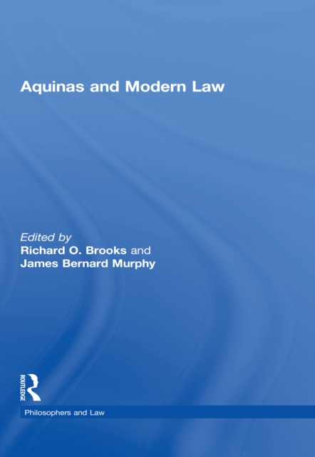 Book Cover for Aquinas and Modern Law by Murphy, JamesBernard