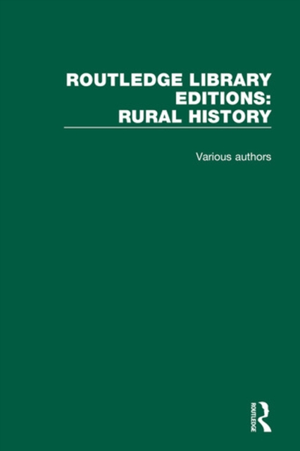 Book Cover for Routledge Library Editions: Rural History by Various