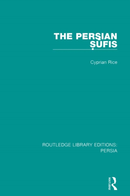 Book Cover for Persian Sufis by Cyprian Rice