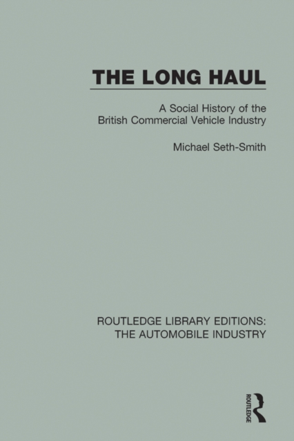 Book Cover for Long Haul by Michael Seth-Smith