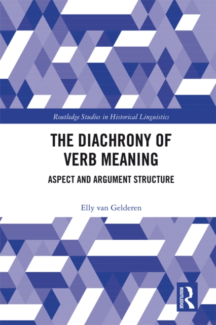 Book Cover for Diachrony of Verb Meaning by Elly van Gelderen