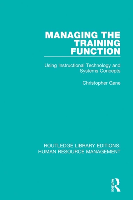 Book Cover for Managing the Training Function by Christopher Gane