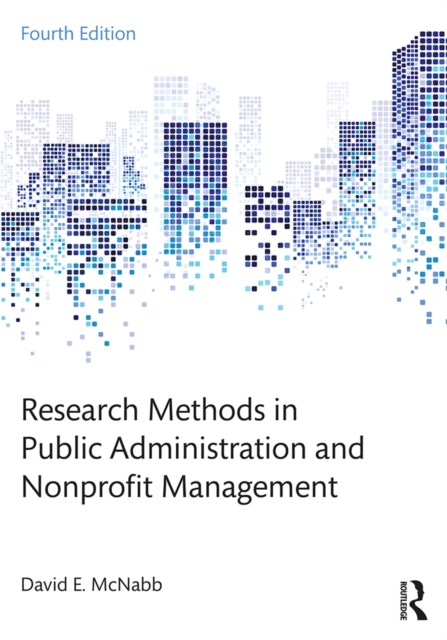 Book Cover for Research Methods in Public Administration and Nonprofit Management by David E. McNabb