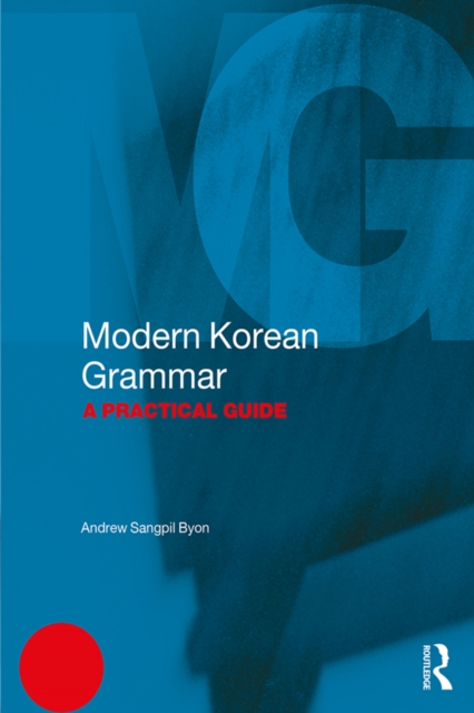 Book Cover for Modern Korean Grammar by Andrew Sangpil Byon