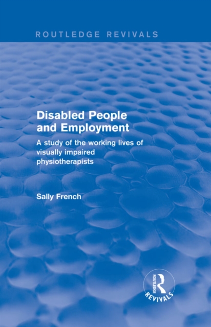 Book Cover for Disabled People and Employment by French, Sally