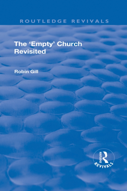 Book Cover for 'Empty' Church Revisited by Robin Gill