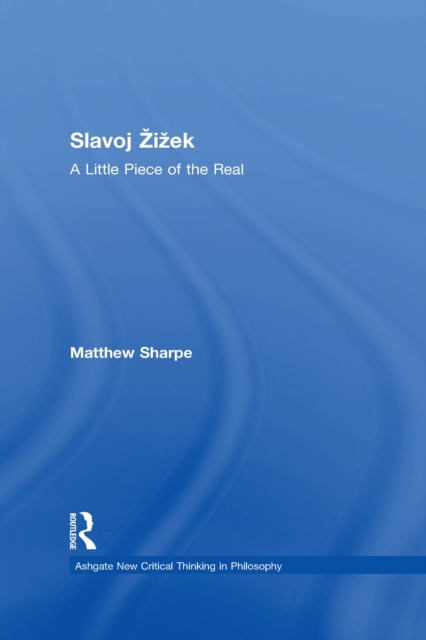 Book Cover for Slavoj Zizek by Matthew Sharpe