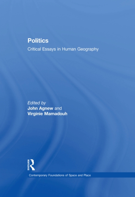 Book Cover for Politics by Mamadouh, Virginie