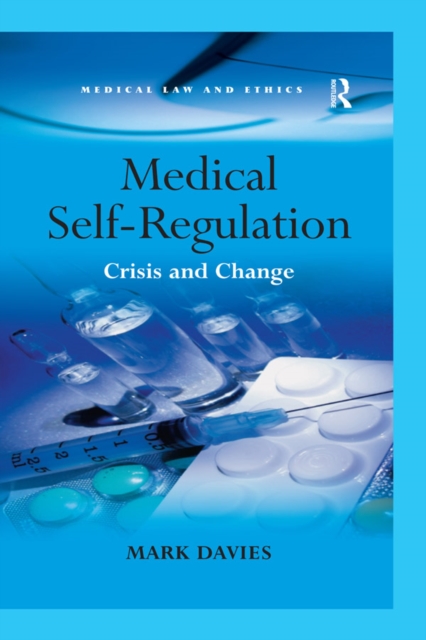 Book Cover for Medical Self-Regulation by Mark Davies