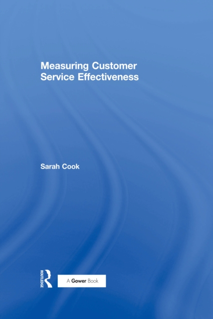 Book Cover for Measuring Customer Service Effectiveness by Cook, Sarah