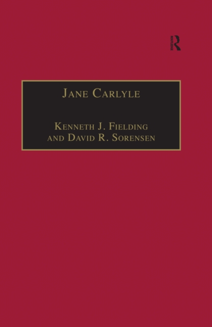 Book Cover for Jane Carlyle by Fielding, Kenneth J.