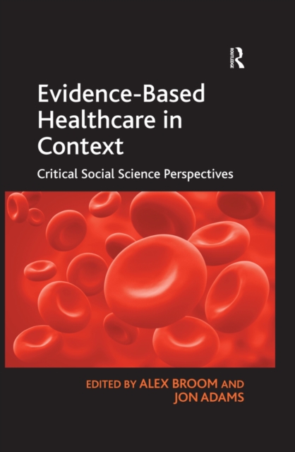 Book Cover for Evidence-Based Healthcare in Context by Jon Adams