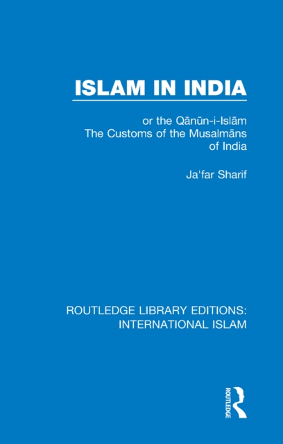 Book Cover for Routledge Library Editions: International Islam by Various