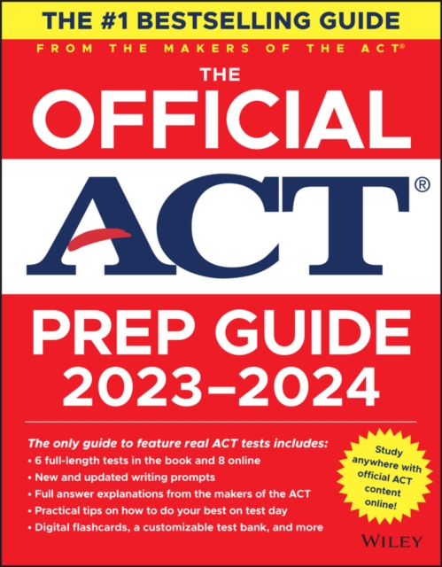 Book Cover for Official ACT Prep Guide 2023-2024 by ACT