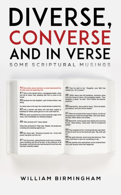 Book Cover for Diverse, Converse and in Verse by William Birmingham