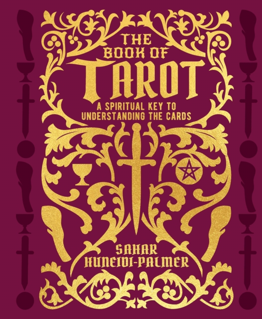 Book Cover for Book of Tarot by Sahar Huneidi-Palmer