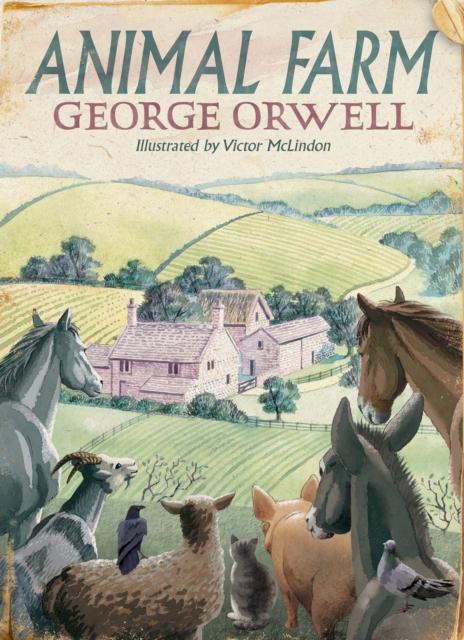 Book Cover for Animal Farm by George Orwell