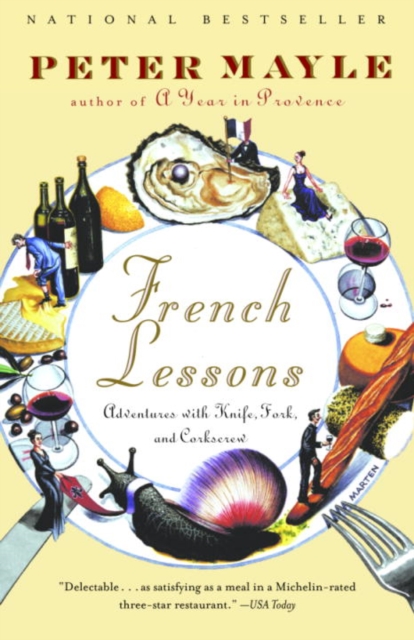Book Cover for French Lessons by Peter Mayle
