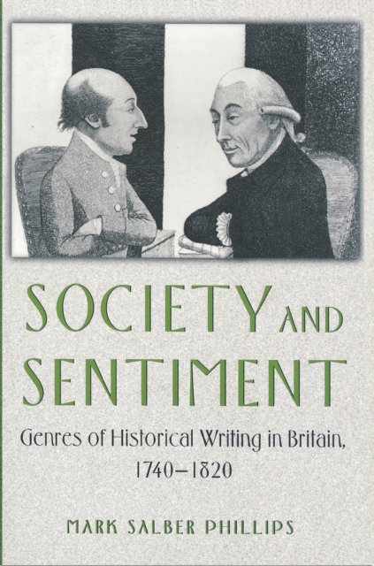 Book Cover for Society and Sentiment by Phillips, Mark Salber