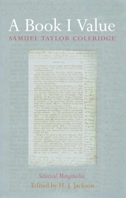 Book Cover for Book I Value by Samuel Taylor Coleridge