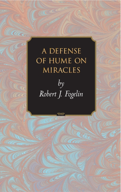 Book Cover for Defense of Hume on Miracles by Robert J. Fogelin