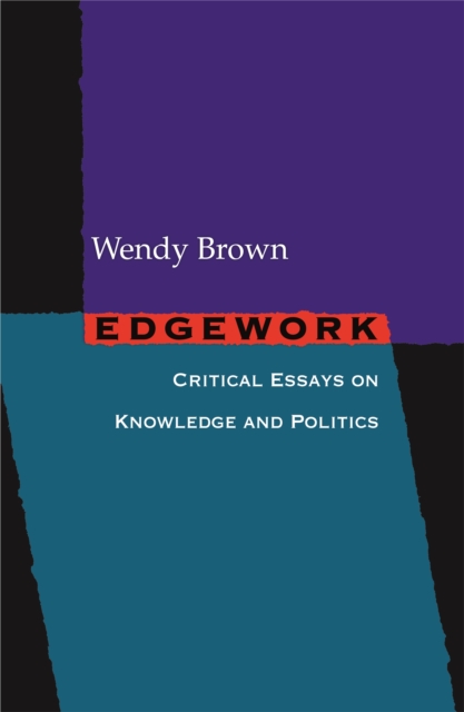 Book Cover for Edgework by Wendy Brown