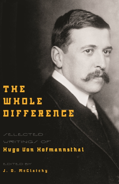 Book Cover for Whole Difference by Hugo Von Hofmannsthal