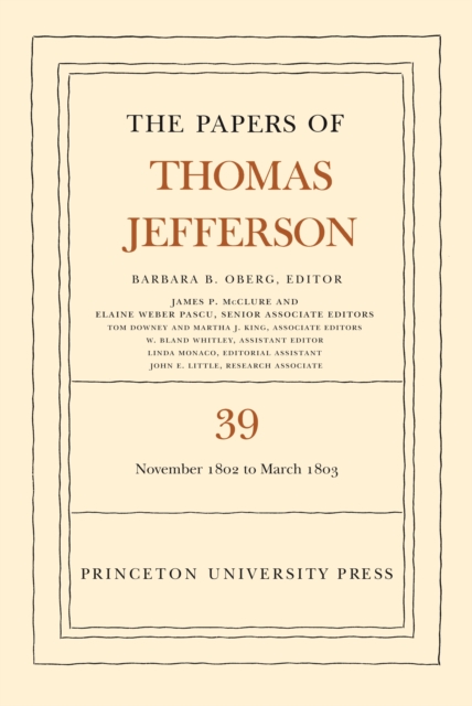 Book Cover for Papers of Thomas Jefferson, Volume 39 by Thomas Jefferson
