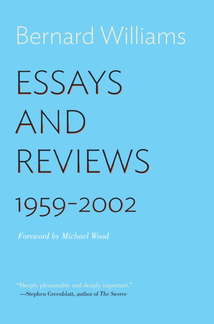 Book Cover for Essays and Reviews by Williams, Bernard