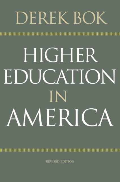 Book Cover for Higher Education in America by Derek Bok