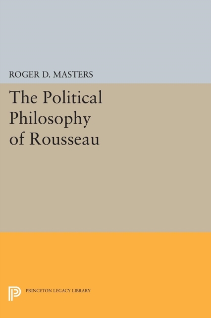 Book Cover for Political Philosophy of Rousseau by Roger D. Masters