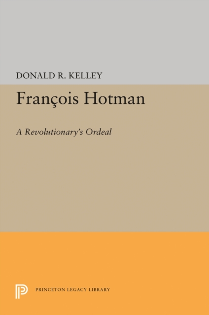 Book Cover for Francois Hotman by Donald R. Kelley
