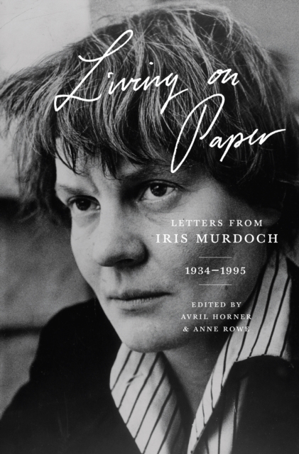 Book Cover for Living on Paper by Murdoch, Iris